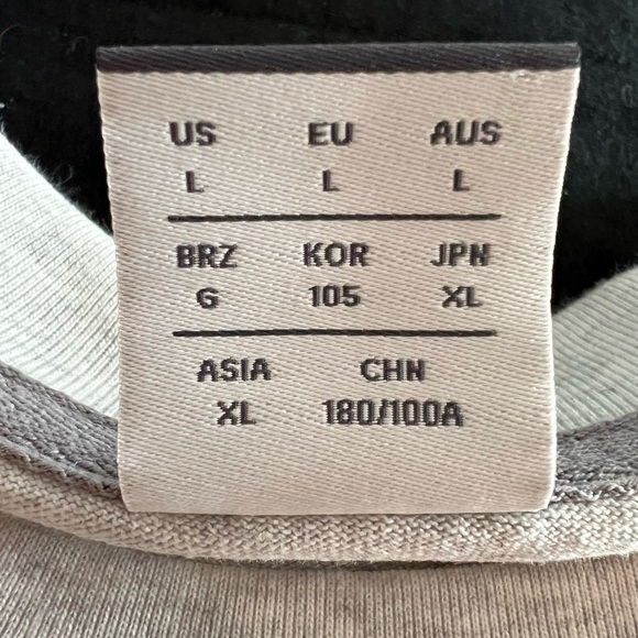 New Balance Athletics Shop Men’s Storefront Graphic Tee Dog Walking Gray Size L - Picture 10 of 11